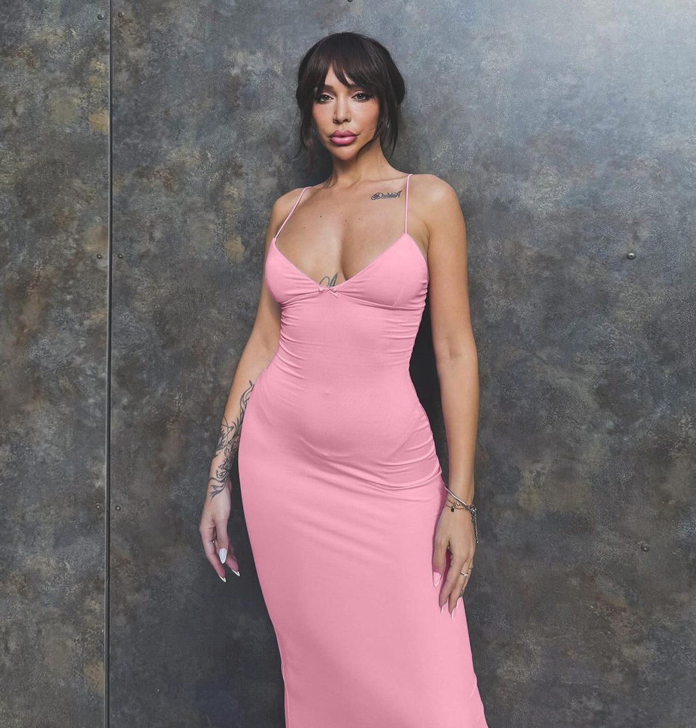 Harrison Maxi Dress - Pink